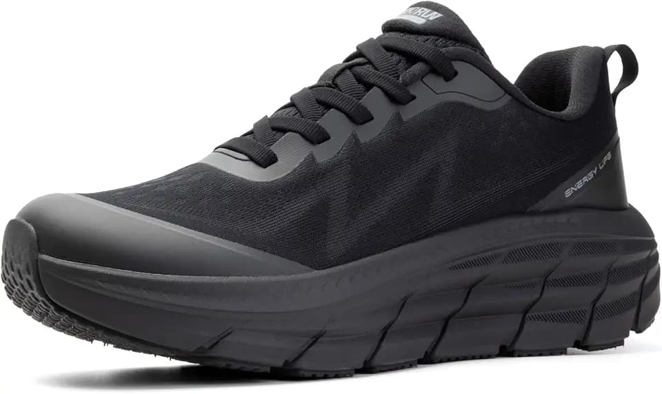 KOLILI Women's Walking Shoes Cushion Running Tennis Comfortable Arch Support Breathable Lightweight Gym Workout Athletic Fashion Sneakers