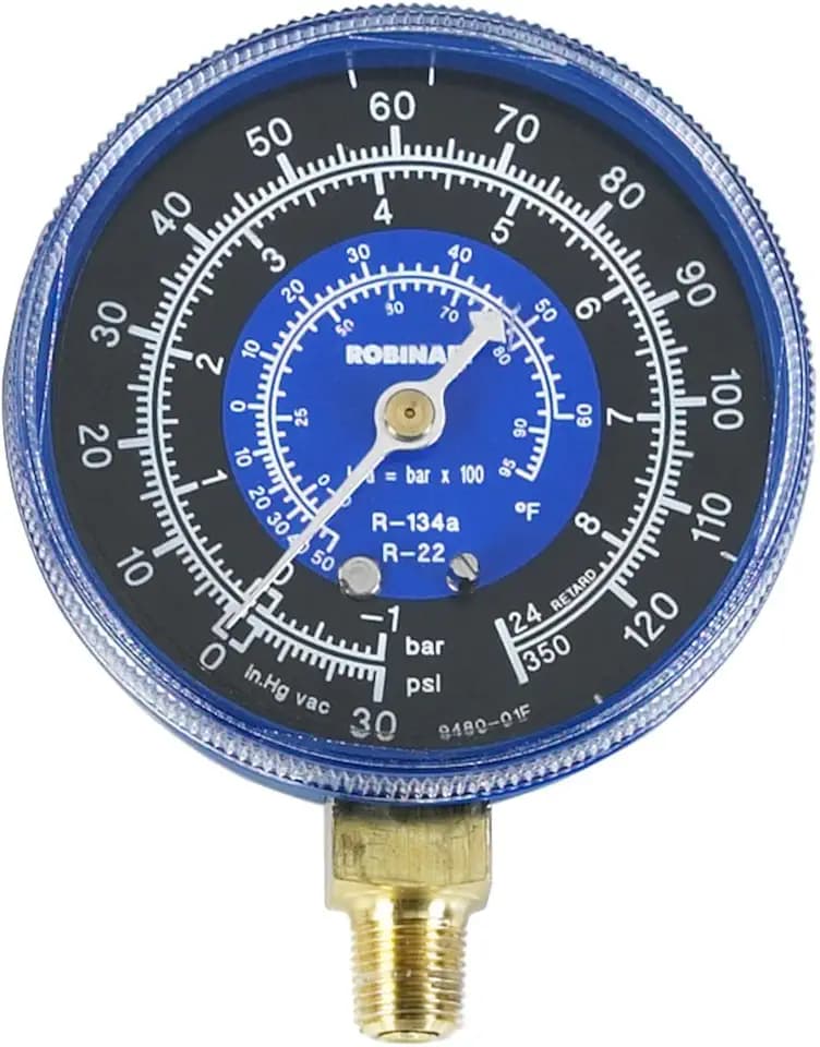 Robinair 11794 Low Side, Universal Compound Replacement Gauge