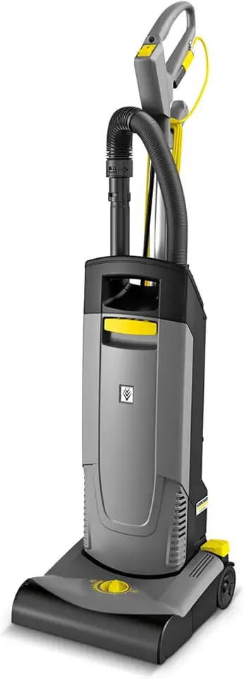 Kärcher CV 30/1 Teppichbürstsauger, Teppichsauger mit 300 mm Arbeitsbreite, für größere Flächen, Fliehkraftkupplung, 3-fach-Filtersystem, steckbares Kabel, werkzeugloser Bürstenwechsel