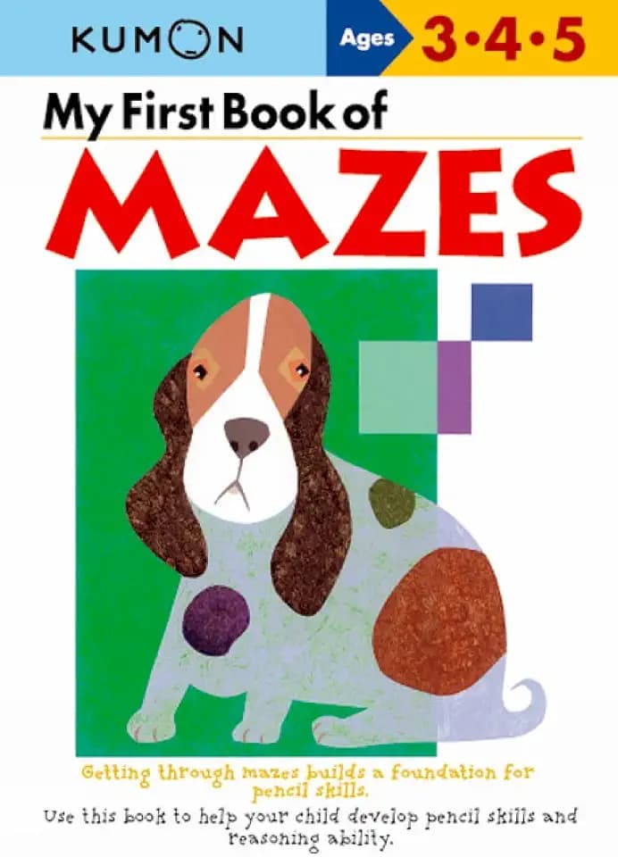 Kumon My First Book Of Mazes Ages 3-5 (Kumon Workbooks)