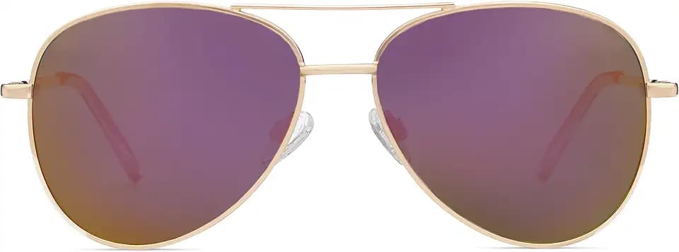 Peepers by PeeperSpecs Womens Ultraviolet Aviator Reading Sunglasses