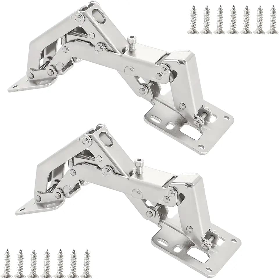 Qrity 2X Soft Close Hinges with Screws 175° Hydraulic Cabinet Doors Hinge