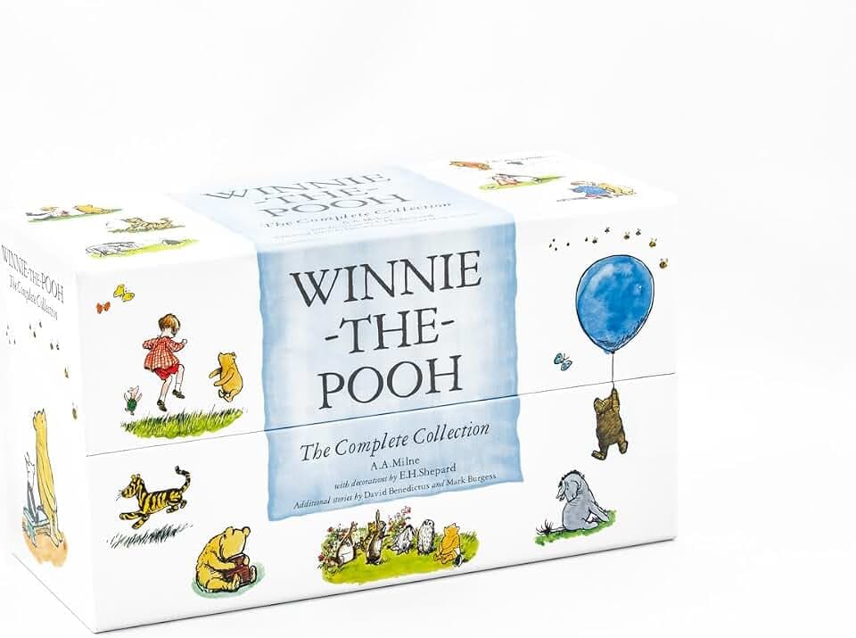 Winnie-the-Pooh Classic Story Collection: For Fans of Milne’s Original and Definitive Illustrated Classic Stories and Poetry