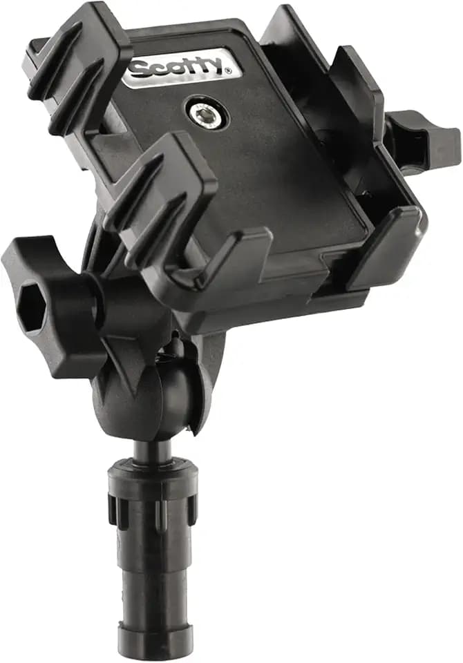 Scotty 0139 Phone Holder w/Post, Track & Rail Mounts