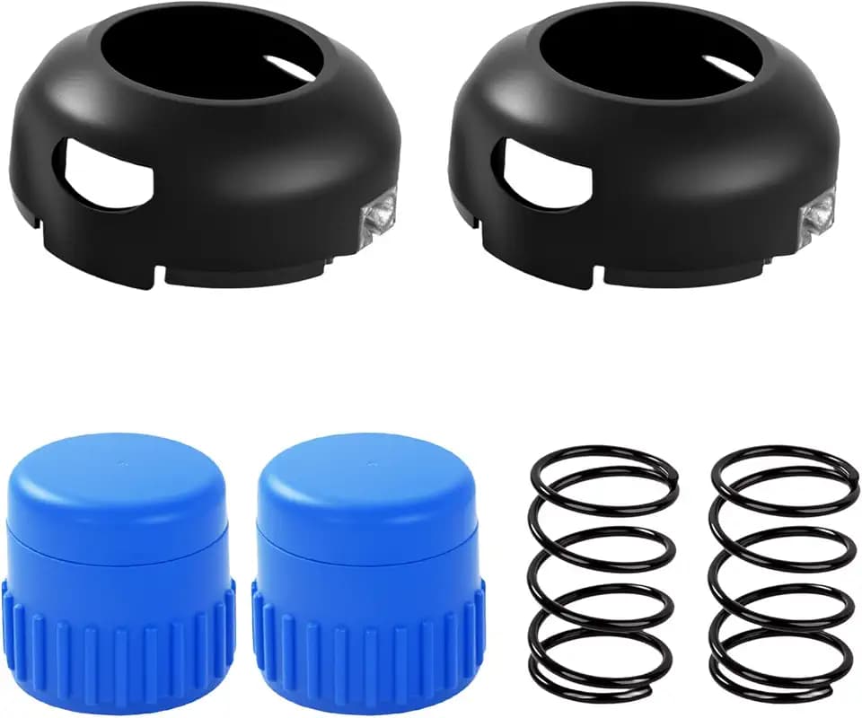 KLS124-03 Trimmer Cover Cap & Spring Replacement for Kobalt