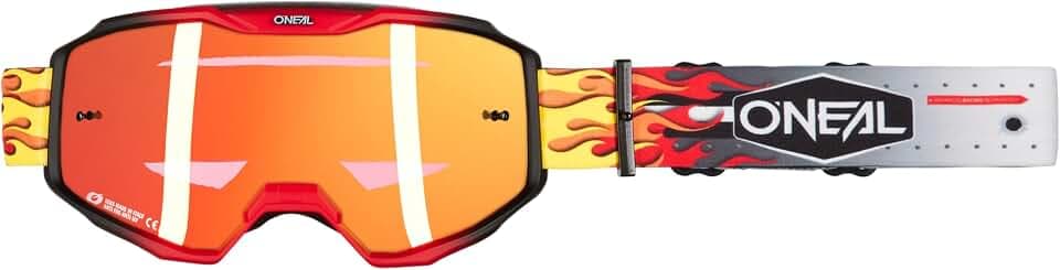 O'NEAL B-10 Schutzbrille HR Multi – Rot Strahlung