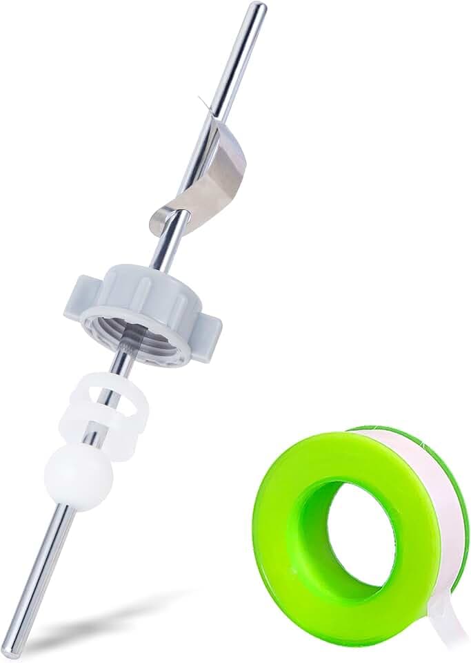 Lavatory Pop-Up Center Piece Assembly,Pop-Up Drain Repair Kit,Fits Most Popular Brands,Replacement Bathroom Sink Pivot Rod,15MM Ball, Chrome（1PC）