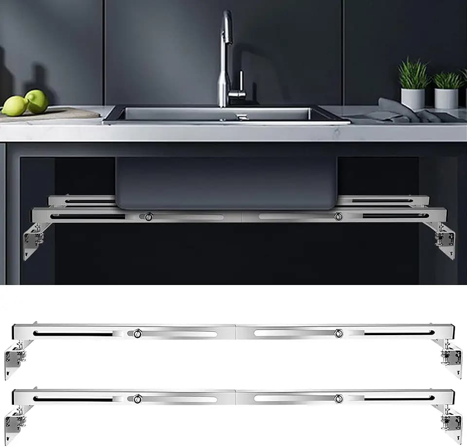 2-Teilige Unterbau-Spülbeckenhalterungen