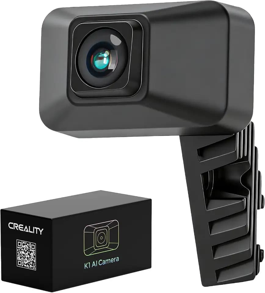 Creality K1C/K1 Max 2025 Kamera, K1-Serie 1080P-KI-Kameras, offizielles verbessertes Kammerzubehör, klares Bild, KI-Erkennung, Zeitrafferaufnahmen, einfache Installation