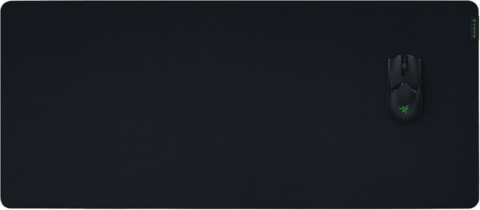 Razer Gigantus V2 XXL - Weiches Gaming-Mauspad für schnelle Spielstile und optimale Kontrolle (940 x 410 x 4mm, Texturierter Stoff aus Mikrogewebe, Rutschfestes Gummi) Schwarz