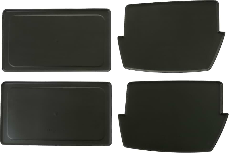GE Appliances Refrigerator Drawer & Bin Liners with Microban for Counter Depth Refrigerators – Durable, Easy-Clean, Anti-Microbial Protection