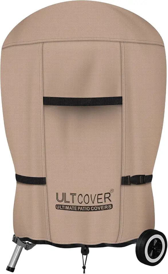 ULTCOVER Outdoor Waterproof Charcoal Kamado Joe Grill Cover 30" Dia
