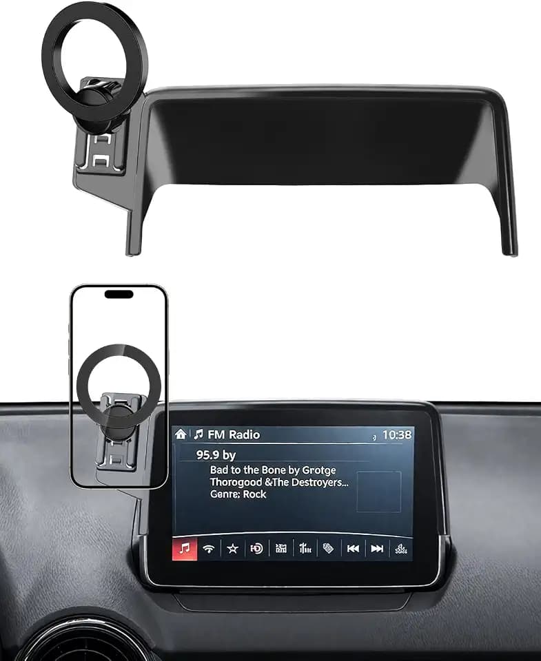 PZK Car Phone Mount for Mazda CX-3 2016-2021/ Mazda 3 2014-2016/MX-5 Miata