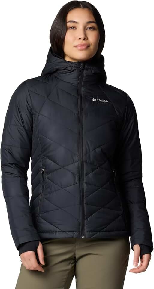 Columbia Damen Heavenly Hooded Jacket Pufferjacke mit Kapuze (1er Pack)