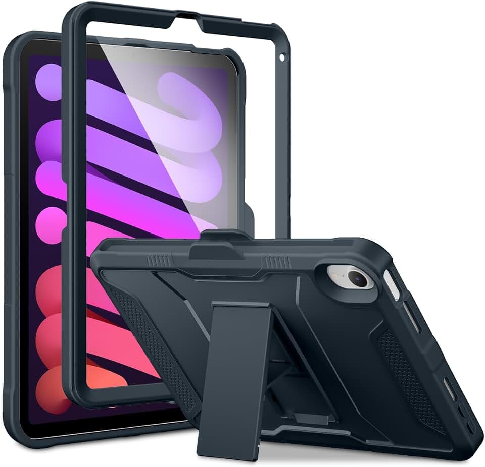 DTTO Case for iPad mini 7 (A17 Pro) 2024 / iPad mini 6 2021 8.3 Inch