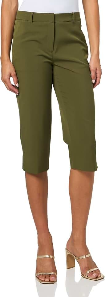 Kenneth Cole New York Women's Fly Front Invisible Zip Pedal Pusher
