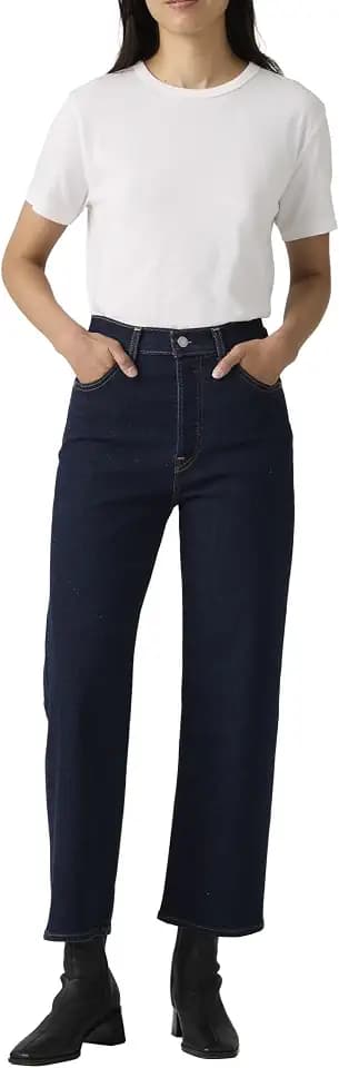 Levi's Damen Jeans Ribcage Straight Ankle