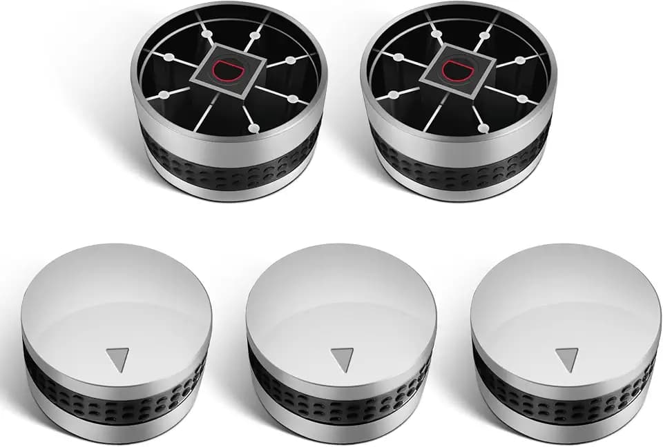 Unicook Grill Control Knobs for BBQ Grills with D-Shaped Shaft, 5 Pack