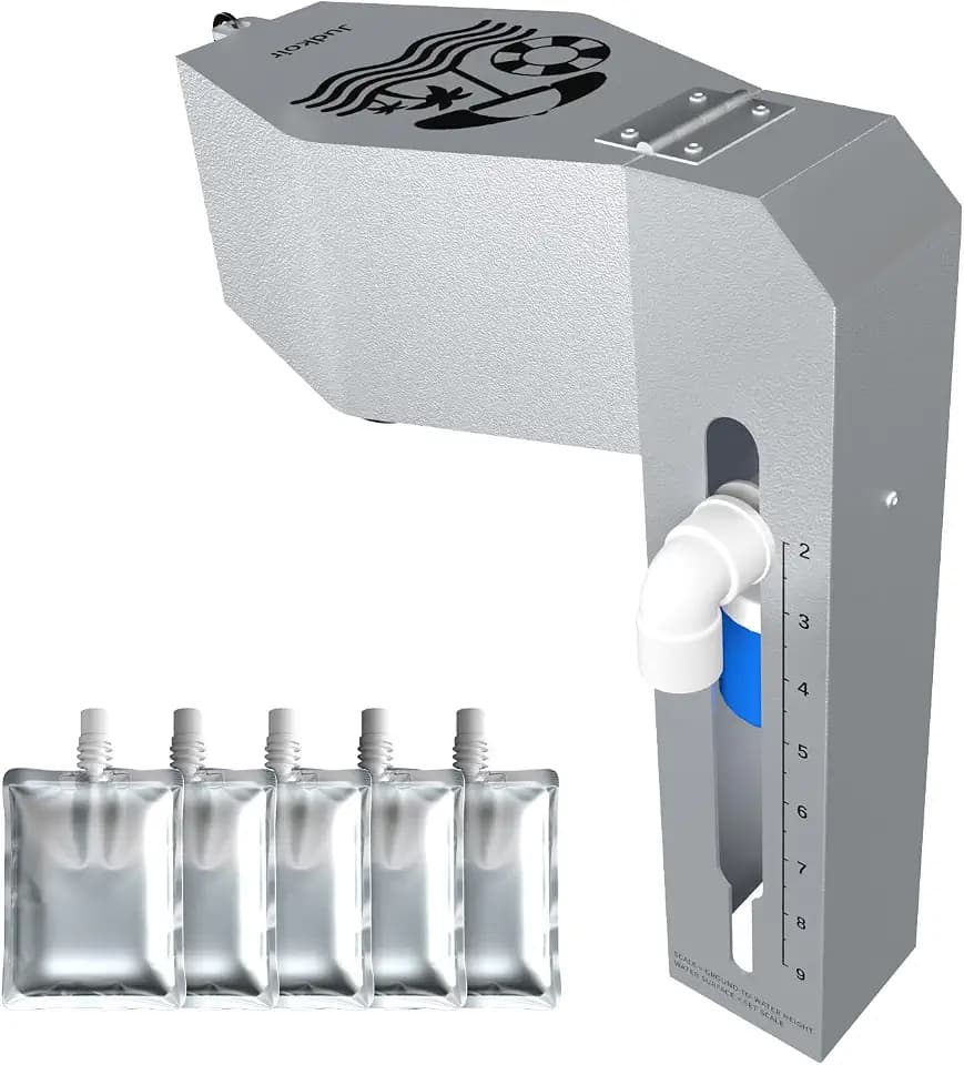 Metal Automatic Pool Filler,2‑9 Inch Adjustable Pool Auto Fill Accessory