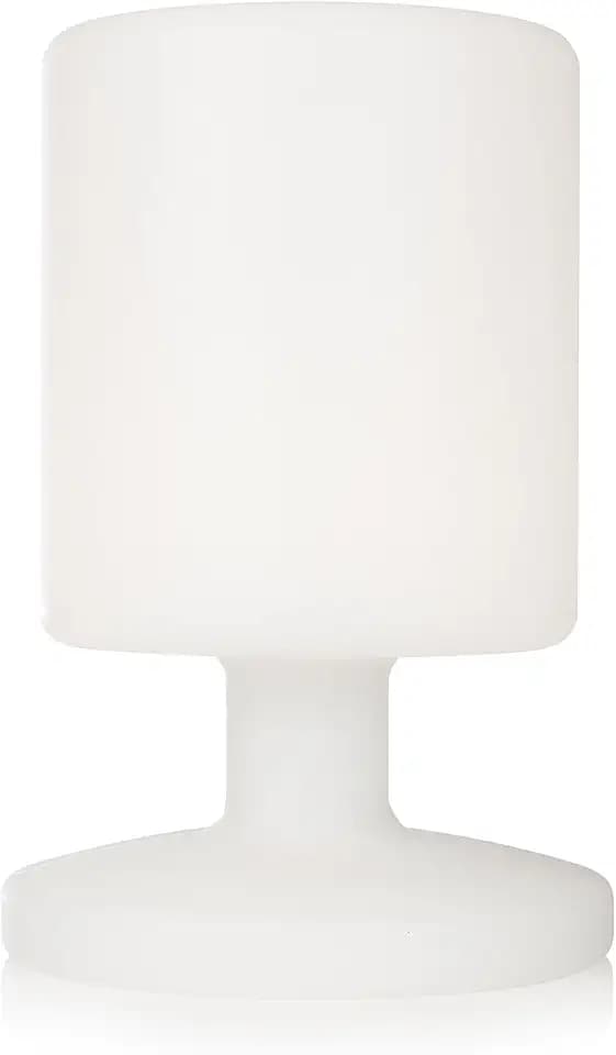 Ranex 5000.472 kabellose, wiederaufladbare 5 Watt LED Tischleuchte für Innen-und Außenbereich