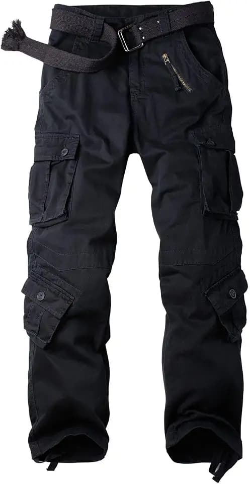 Womens Cargo Pants with Pockets, Women's Casual Military Army Hiking Combat Tactical Work Pants Trousers