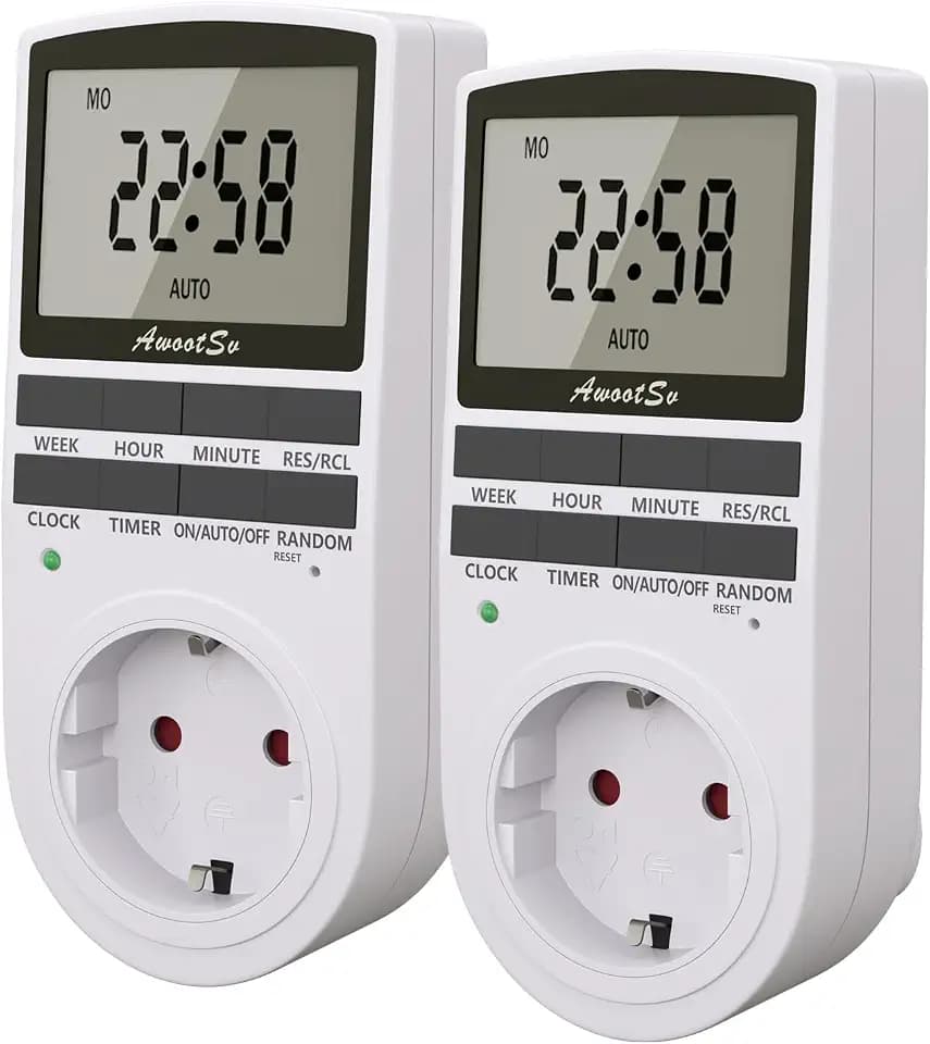 Digitale Zeitschaltuhr Steckdose Electrical Timer Stromzähler