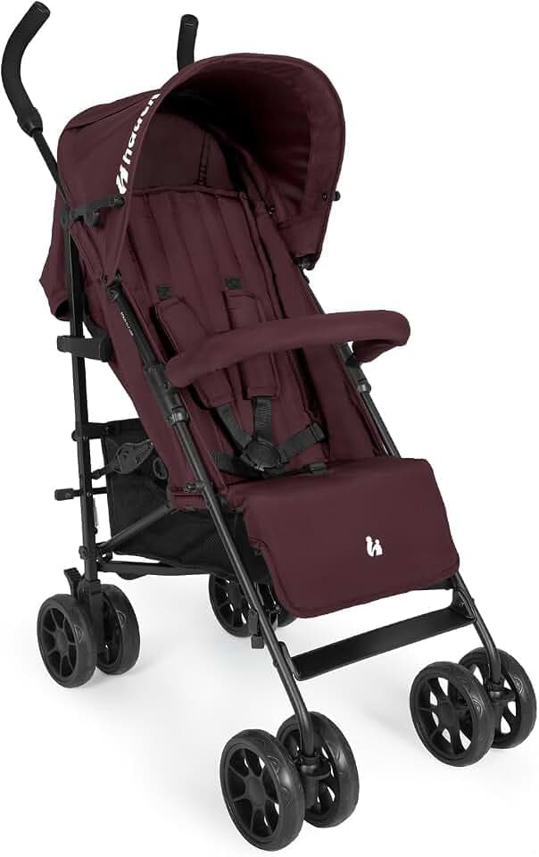 hauck Kinderbuggy mit Schirmfaltung, 7,6 kg, Fold N Care Blackberry