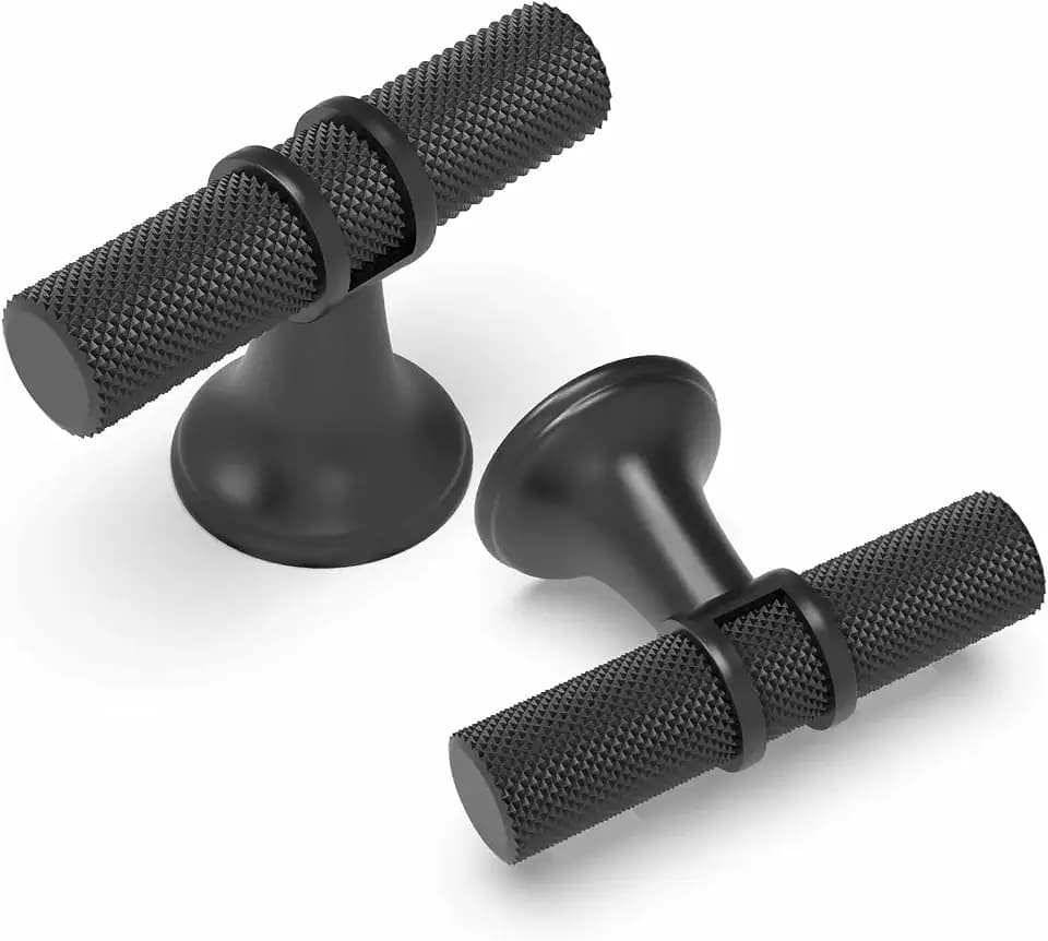 10 Pack Matte Black Kitchen Cabinet Knobs