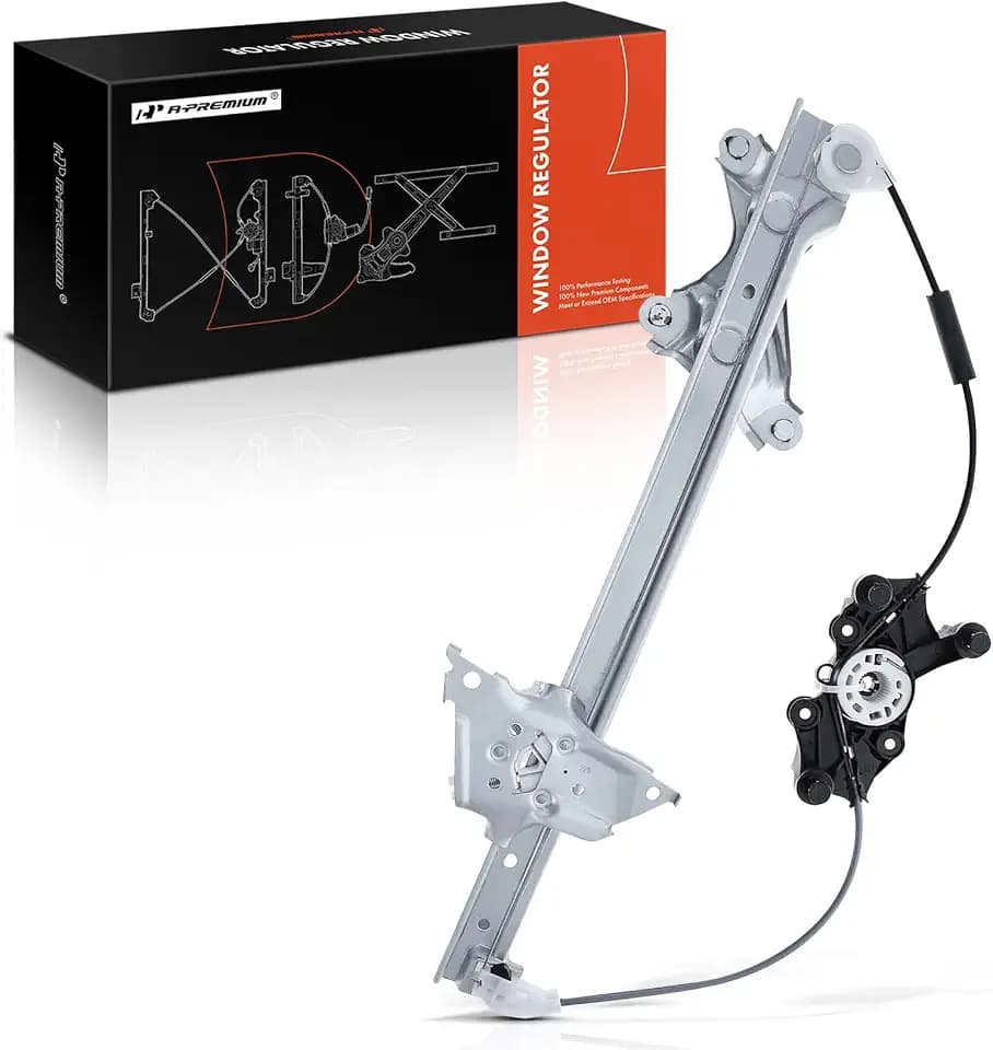 A-Premium Front Passenger Side Power Window Regulator, Without Motor