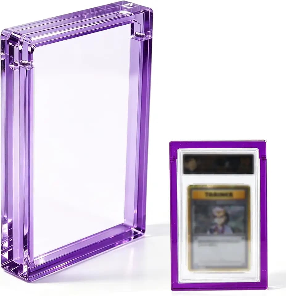 PSA Graded Card Display Frame with Strong Magnetic, 8+8+8mm Thick