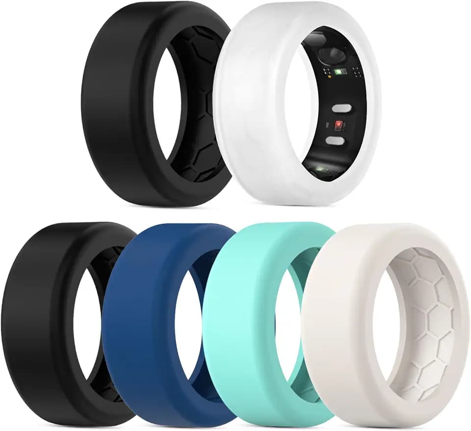 6Pack Cover Compatible with RingConn Gen 3/Gen 2/Gen 2 Air/Gen 1 Protector