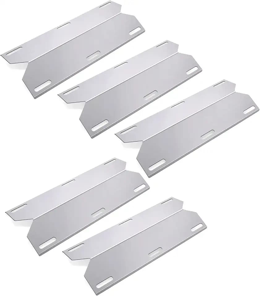17 3/4" Gas Grill Replacement Parts Grill Burner Cover Heat Shield Heat Plates for Jenn-Air 720-0061, 720-0062, 720-0150, 720-0336, Glen Canyon, Nexgrill 720-0150, Costco Kirkland Models