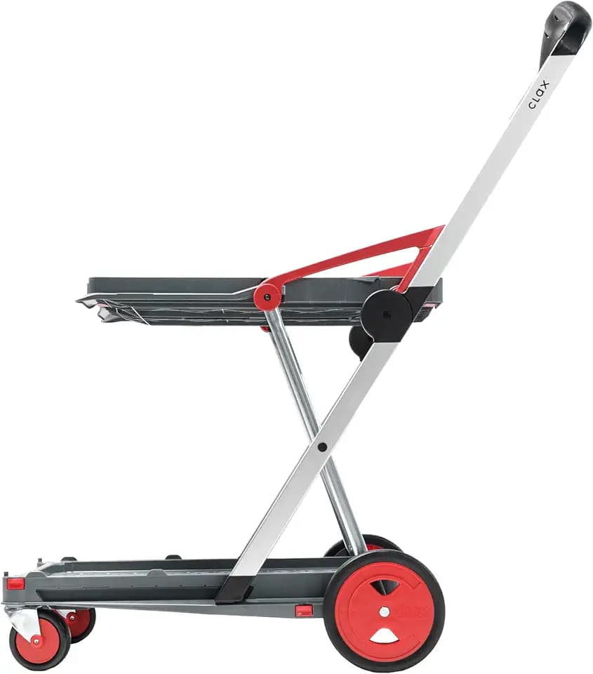 CLAX® Transportwagen | Klappwagen | Handwagen | ohne Faltbox | rot