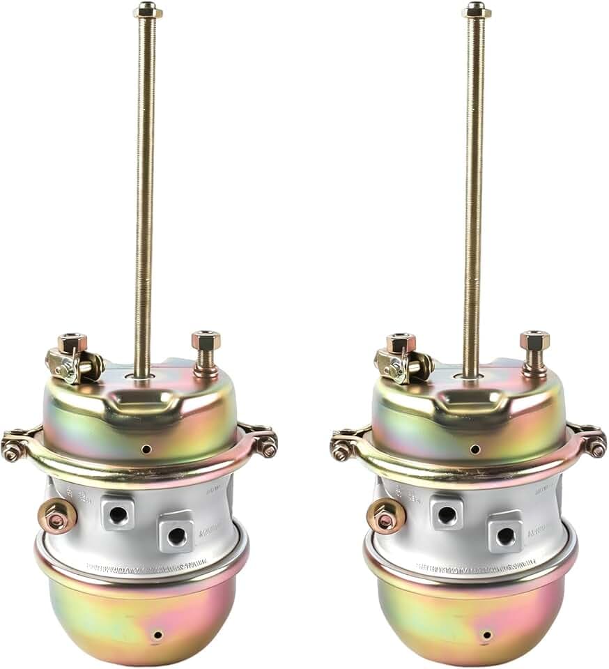 2-Pack Type 30/30 Air Brake Chamber 3" Long Stroke 3030 Replacement for Semi Truck Trailer TR3030CLS Bendix NT3030ELS80 NT3030ELS99 Haldex GC3030L LC3030L GC3030LR