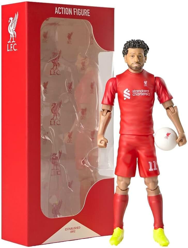 Sockers Banbo Toys Liverpool F.C. Mohamed Salah 8" Collectible Soccer Action Figure