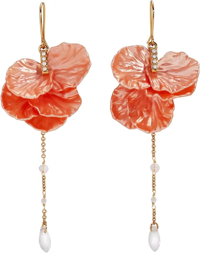 Alex and Ani New York Botanical Garden Floral Earrings