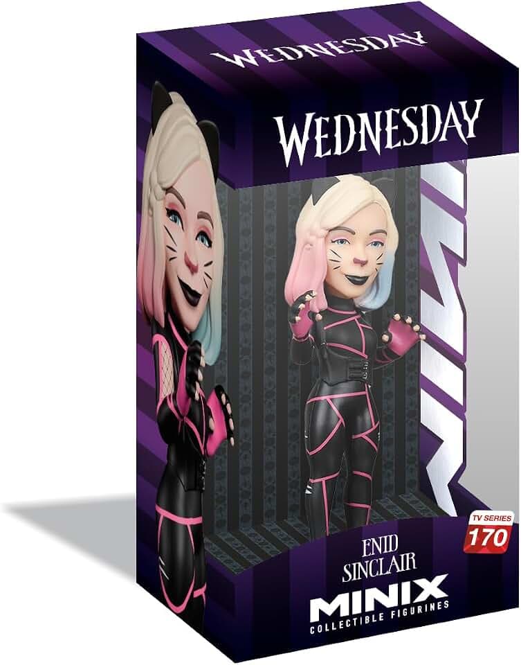MINIX - TV Series #170 - Wednesday - Enid en Chat - Sammelfigur 12 cm