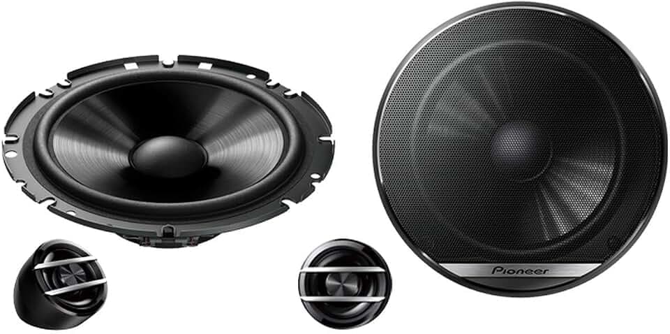 Pioneer Auto 2-Wege Lautsprecher/Boxen Kompo TS-G170c -170mm/17cm - 300 Watt, schwarz