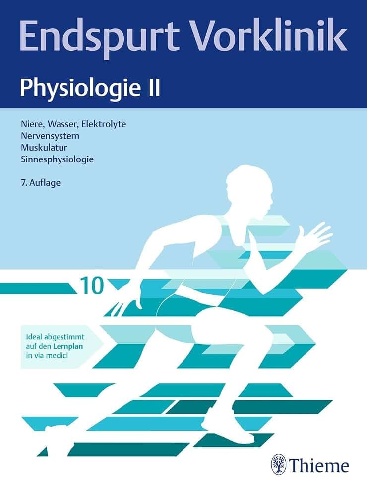 Endspurt Vorklinik: Physiologie II: Skript 10 Niere, Wasser, Elektrolyte; Nervensystem; Muskulatur; Sinnesphysiologie