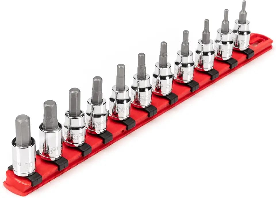 TEKTON Hex Bit Socket Set, 11-Piece | SHB91107