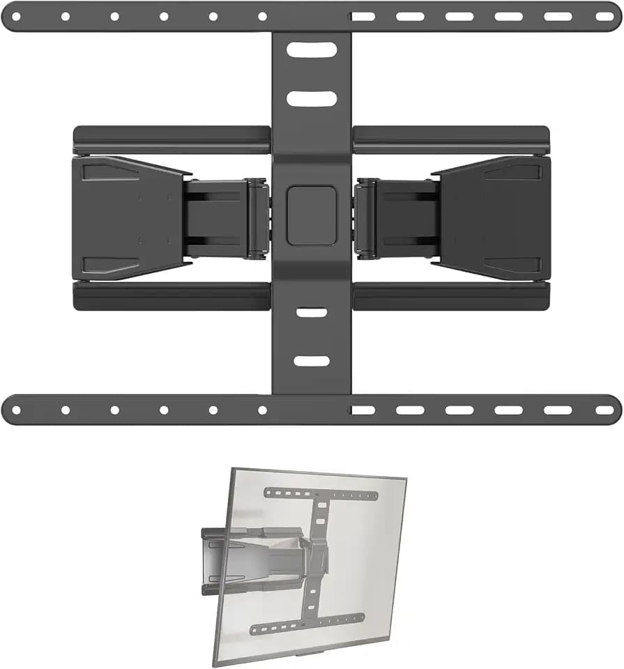 ynVISION.DESIGN Ultra Slim Full Motion TV Wall Mount for 43-90" TVs