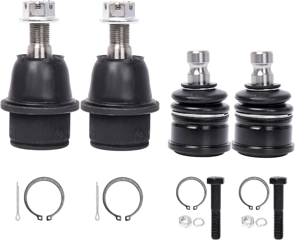 Front Upper & Lower Ball Joints Fit for Chevy Trailblazer GMC Envoy 02-2009