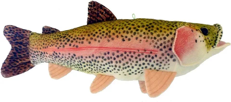Adore 16" Sierra Rainbow Trout Plush Stuffed Animal Walltoy Wall Mount