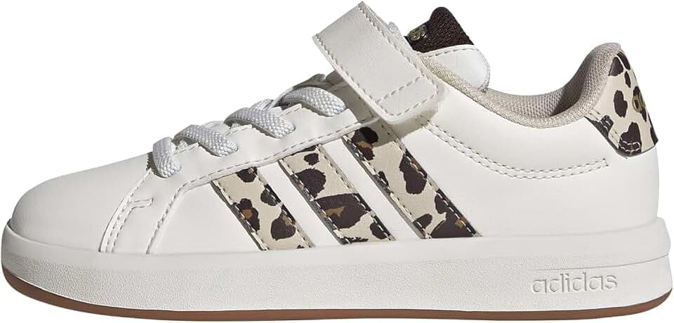 adidas Boys Grand Court 3.0 Children Sneakers Shoes Casual - White