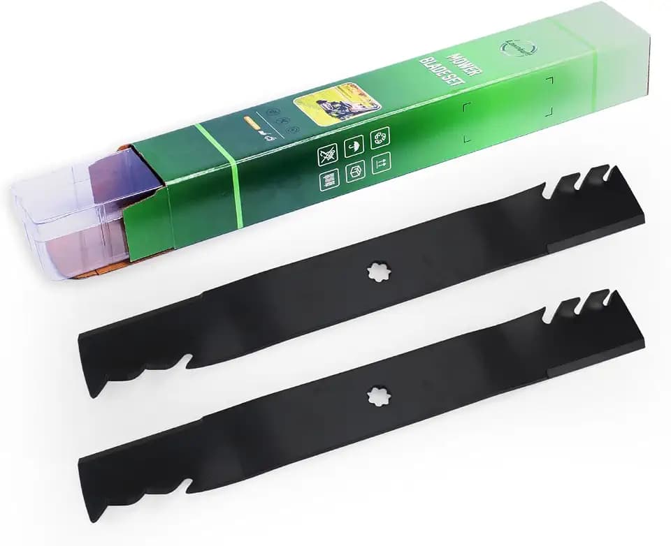 AM137327 Mower Blades Replacement for John Deere 42" Deck, 2PCS