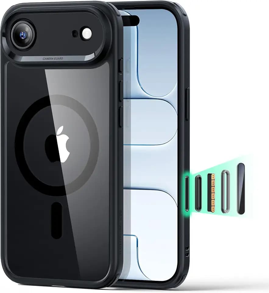 ESR Classic Hybrid for iPhone Air Case, Clear Black