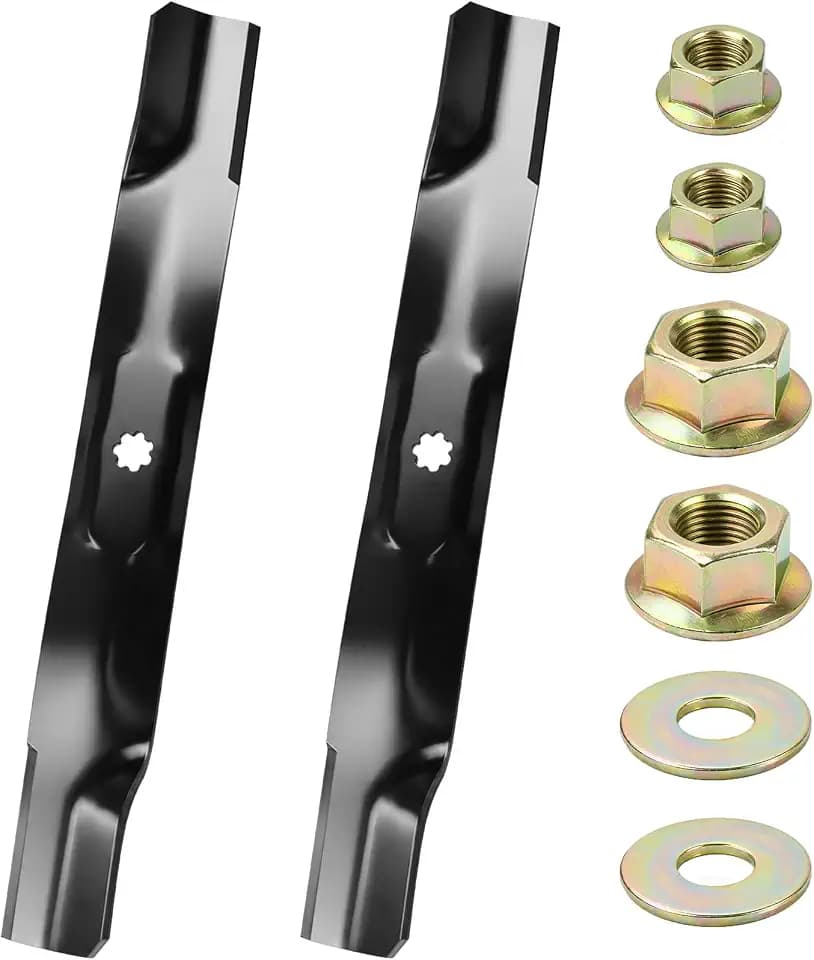 2 Pack AM141034 Blades for John Deere 42" Mower Blades, High Lift