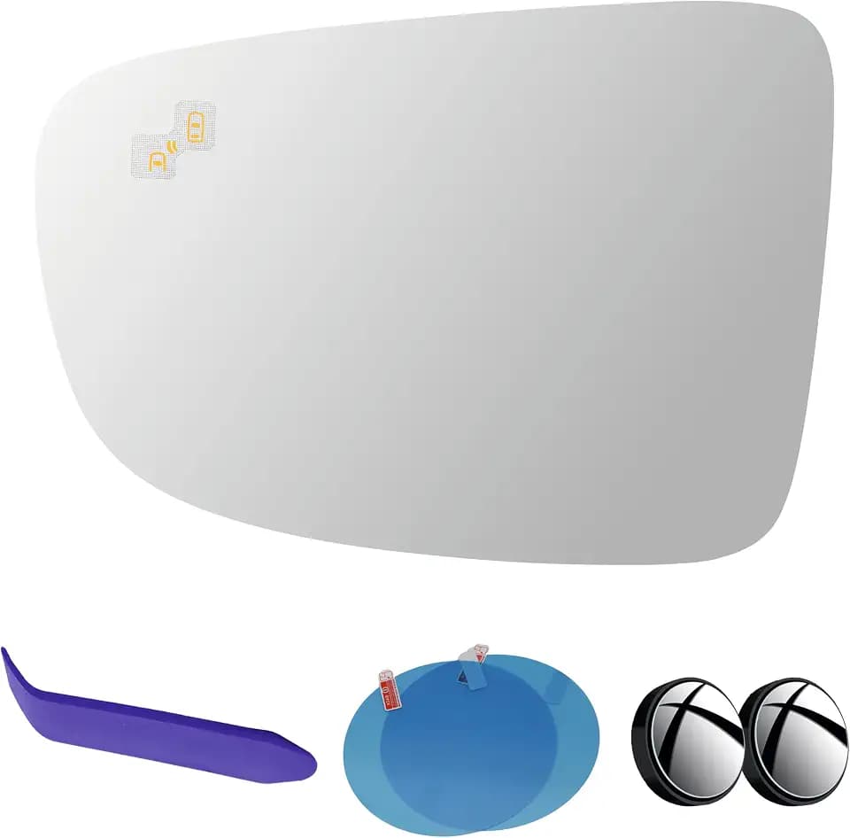 Driver Side Mirror Glass Compatible with Mazda 3 Mazda 6