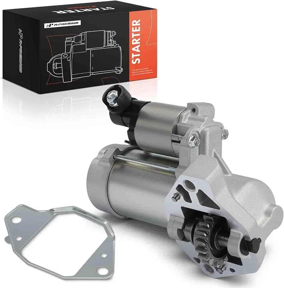 A-Premium Starter Motor, 12V 1.8KW 19 Teeth Counterclockwise