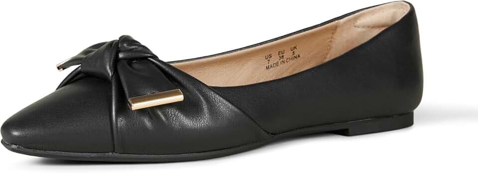 Amazon Essentials Damen Ballerinas mit Schleife